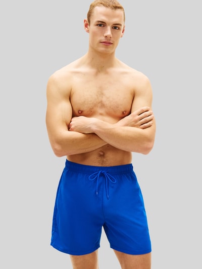 Tommy Hilfiger Regular Fit Badehose mit Logo Stitching Royal 4