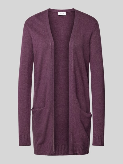 Vila Cardigan met steekzakken, model 'VIRIL' Violet - 2