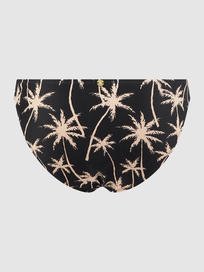 Shiwi Bikini-Hose mit Palmen-Prints  Black 3