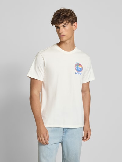 Levi's® T-Shirt mit Motiv- und Label-Print Weiss 4