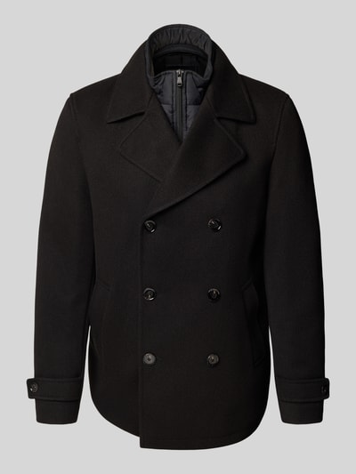 MCNEAL Mantel im Double-Layer-Look Black 2