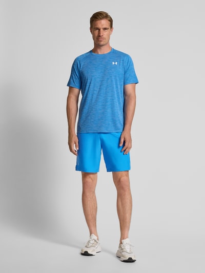 Under Armour Regular Fit Shorts mit elastischem Bund Modell 'Tech' Rauchblau 1