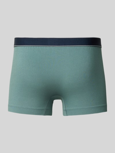 Schiesser Boxershorts mit elastischem Logo-Bund Mint 3