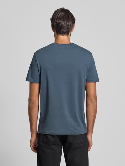 camel active T-shirt met labelprint Petrol - 5