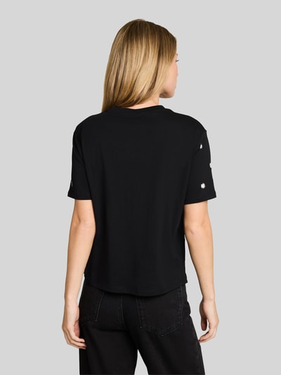 Tom Tailor Denim Boxy Fit T-Shirt aus reiner Baumwolle ' Black 5