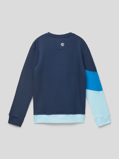 VINGINO Sweatshirt met labelpatch, model 'NAR' Donkerblauw - 3