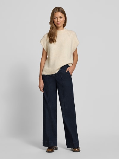 s.Oliver RED LABEL Wide Leg Jeans aus Baumwoll-Mix Modell 'SURI' Jeansblau 1