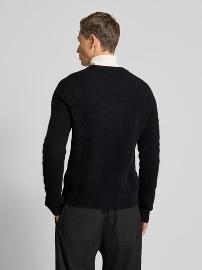 THE KOOPLES Gebreide pullover van alpacamix met ronde hals Zwart - 5