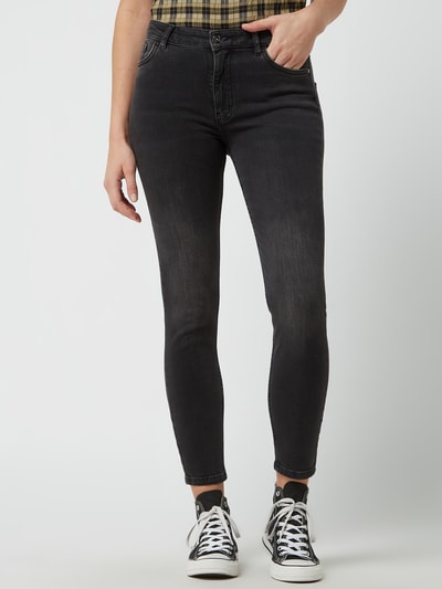 Jake*s Casual Slim fit jeans met stretch, model 'Prue' Zwart - 4