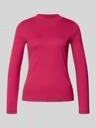 Christian Berg Woman Bluzka z długim rękawem ze stójką Fuksjowy 2