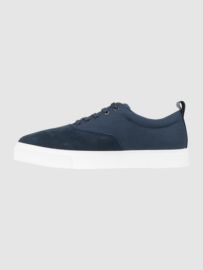 CK Calvin Klein Sneaker aus Textil und Veloursleder Dunkelblau 3