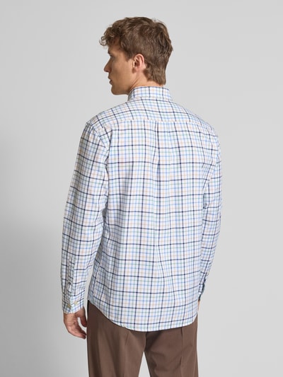 Fynch-Hatton Regular Fit Freizeithemd mit Logo-Stitching Modell 'Oxford' Weiss 5