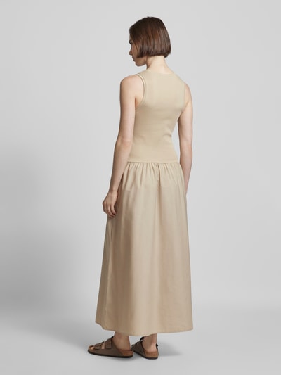 Mango Maxikleid im Stufen-Look Modell 'VALVI' Beige 5