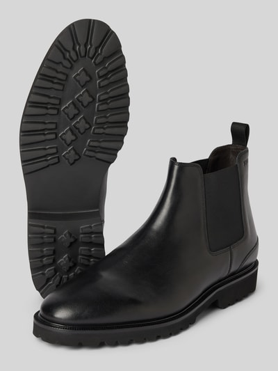 JOOP! SHOES Chelsea Boots aus Leder mit Label-Prägung Modell 'pero danilo' Black 4