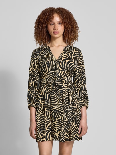Only Fließendes Minikleid aus reiner Viskose Modell 'NOVA' Sand 4