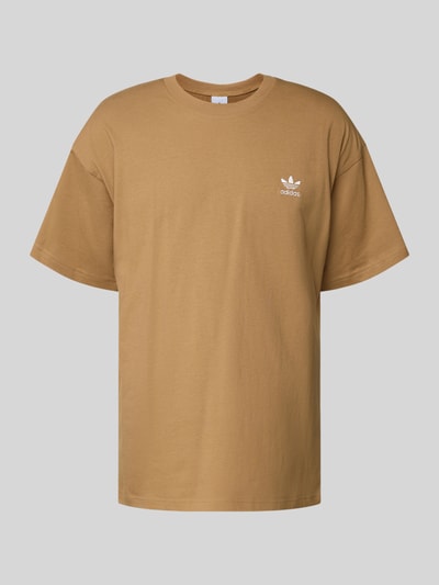 adidas Originals T-shirt met ronde hals Middenbruin - 2