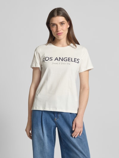 Smith and Soul T-shirt met ronde hals Wit - 4