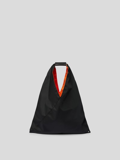Maison Margiela Handtasche mit Label-Details Schwarz 4