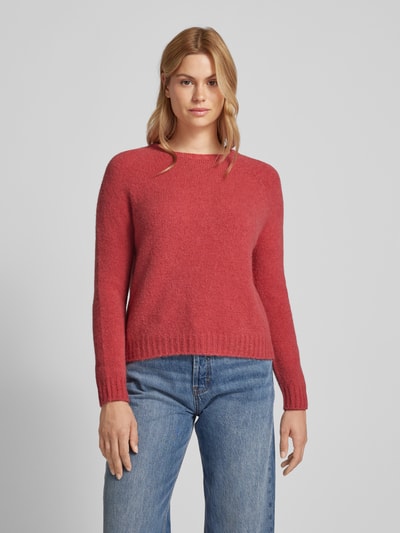 Weekend Max Mara Gebreide pullover met ronde hals, model 'GHIACCI' Oudroze - 4