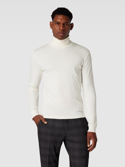 Marc O'Polo Longsleeve mit Rollkragen Offwhite 4