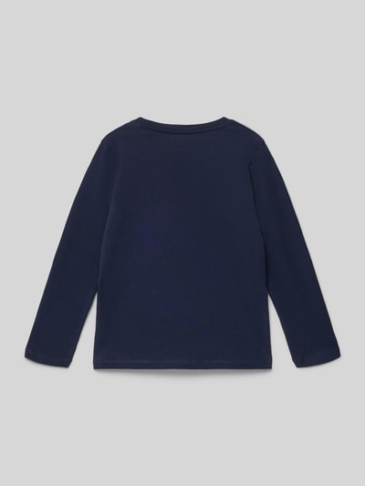 s.Oliver RED LABEL Regular fit shirt met lange mouwen van puur katoen Marineblauw - 3