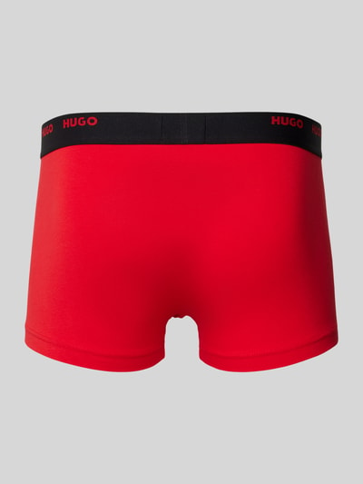 HUGO Trunks mit elastischem Label-Bund im 5er-Pack Marine 3