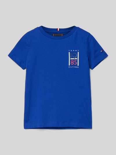 Tommy Hilfiger Kids T-Shirt mit Label-Print Blau 1