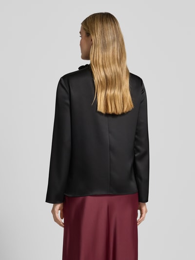 Emporio Armani Blusenshirt mit Rüschen-Detail Black 5
