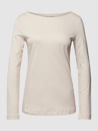 Christian Berg Woman Longsleeve mit U-Boot-Ausschnitt Sand 2