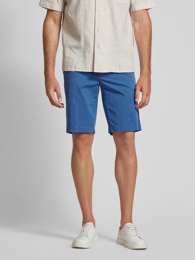 Brax Regular Fit Chino-Shorts mit Gesäßtaschen Modell 'BOZEN' Bleu 4