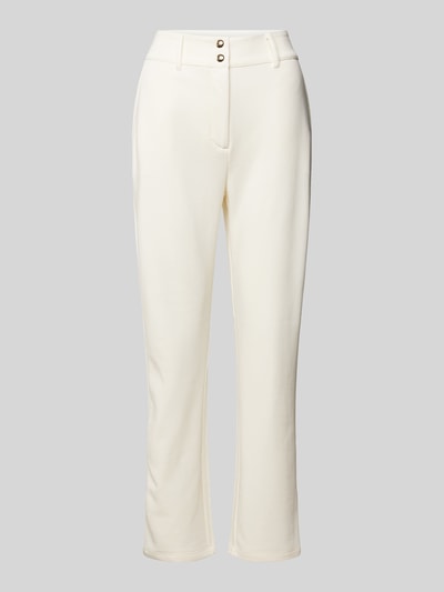 LIU JO SPORT Stoffen broek met Franse steekzakken Offwhite - 1