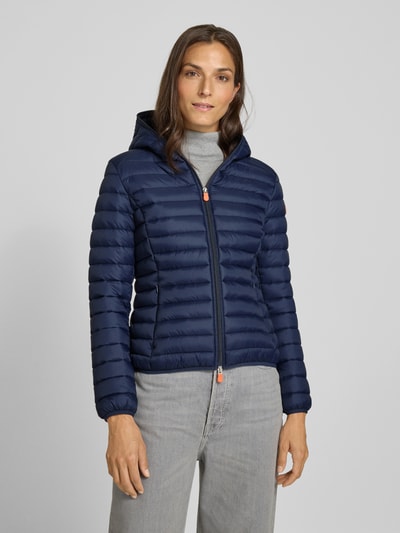 SAVE THE DUCK Steppjacke mit Zweiwege-Reißverschluss Modell 'DAISY' Dunkelblau 4