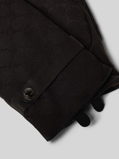 JOOP! Collection Handschoenen met labeldetail Zwart - 2