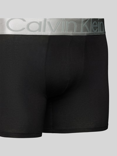 Calvin Klein Underwear Boxershort met elastische band in een set van 3 stuks Zwart - 2