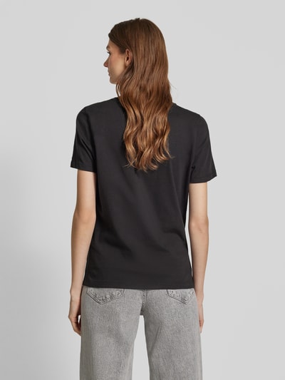 Tommy Hilfiger T-shirt met labelprint Zwart - 5