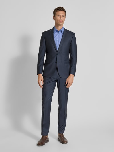 ETERNA Modern fit zakelijk overhemd met knoopsluiting Koningsblauw - 1