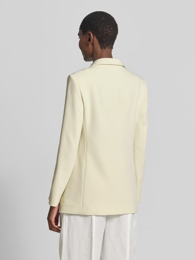 BOSS Orange Regular Fit Longblazer mit Reverskragen Modell 'JABLA3' Hellgelb 5