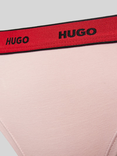 HUGO String mit Label-Detail Modell 'Carousel' Rosa 2