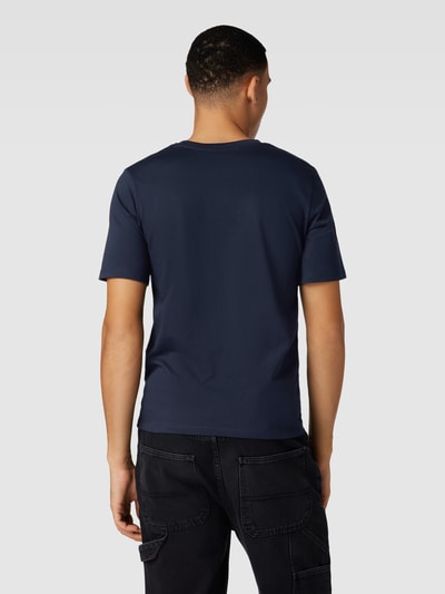 Jack & Jones T-shirt z nadrukiem z logo model ‘CORP’ Królewski niebieski 5