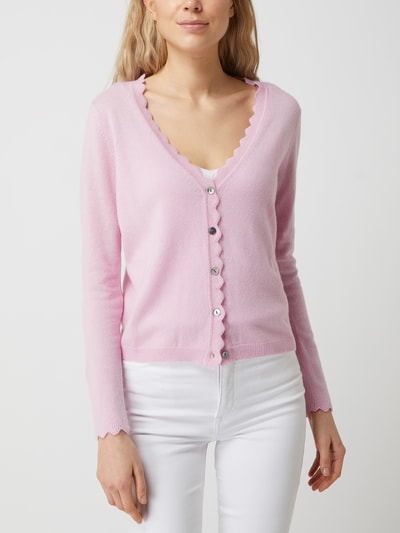 Rosa & Me Cardigan aus Kaschmir Modell 'Peppi' Rosa 4