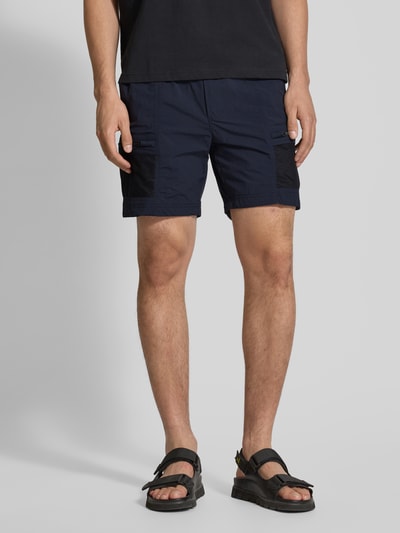 BOSS Orange Shorts mit Reißverschlusstaschen Dunkelblau 4