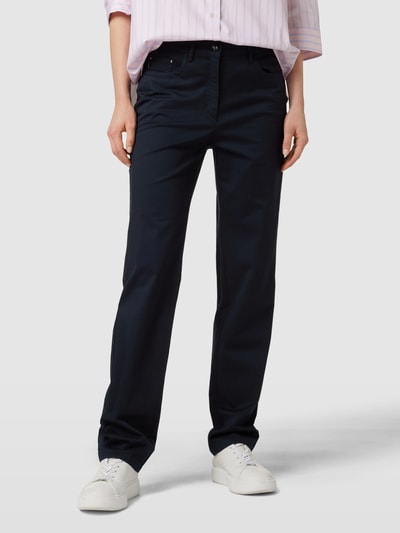 Zerres Broek in 5-pocketmodel, model 'GRETA' Marineblauw - 4