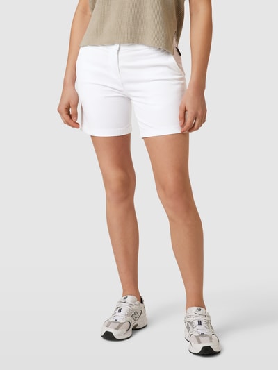 Napapijri Shorts met knoop- en ritssluiting, model 'NARIE' Wit - 4