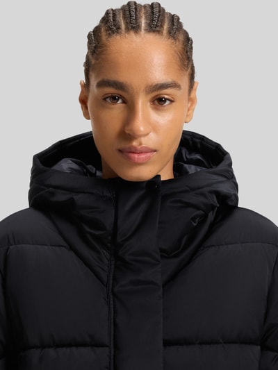 BOSS Płaszcz pikowany o kroju regular fit z wodoodpornego materiału model ‘PETRANO’ Granatowy 3