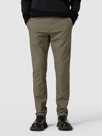 MCNEAL Slim Fit Chino mit Strukturmuster Lind 4