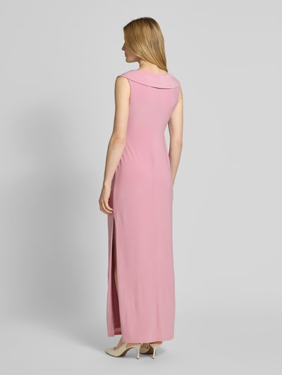 Lauren Ralph Lauren Avondjurk in wikkellook, model 'LEONIDAS' Rosé - 5