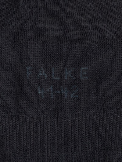 Falke Füßlinge mit Label-Detail Modell 'Step Medium Cut' Dunkelblau 3