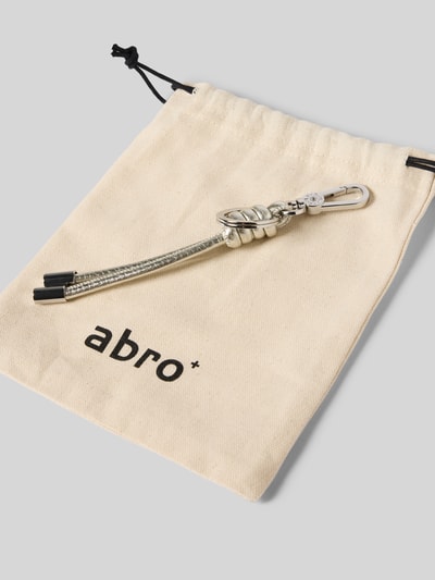Abro Hanger met reliëflogo, model 'Shimmer' Goud gemêleerd - 3