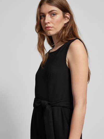 Jake*s Collection Jumpsuit met tailleriem Zwart - 3