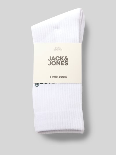 Jack & Jones Sokken in een set van 3 paar, model 'SOHO' Wit - 3